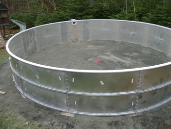 21' ROUND Rockwood - Paneled Pool Kit