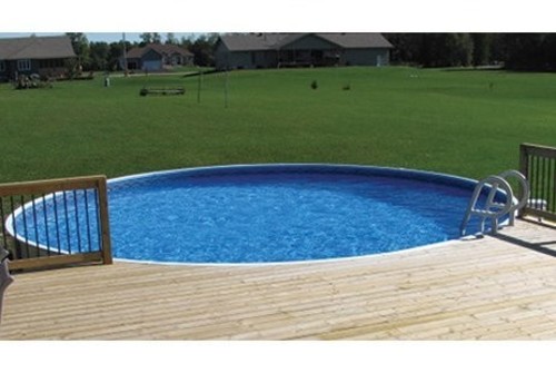 27' ROUND Rockwood - Paneled Pool Kit